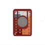 Photo #4 de Coupe Cigare Elie Bleu Double Lame Casa Cubana Capitole Rouge