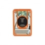 Photo #3 de Coupe Cigare Elie Bleu Double Lame Noire Casa Cubana Orange