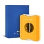 Photo #4 de Coupe Cigare Elie Bleu V-Cut Laqu Jaune
