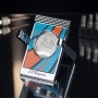 Photo #5 de Coupe cigare S.T. Dupont X Stand Le Mans Bleu Chromé