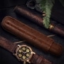Photo #5 de Etui 1 cigare Art et Volutes Tocoa Marron