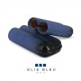 Photo #4 de Etui 2 cigares Elie Bleu en Cuir Patin Bleu
