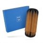 Photo #3 de Etui 2 cigares Elie Bleu en Cuir Patin Miel