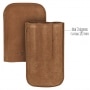 Photo #2 de Etui 3 cigares Art et Volutes Lucea Marron