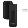 Photo #1 de Etui cigare S.T. Dupont 2 cigares Mtal Noir Mat