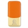 Photo #3 de Etui cigare S.T. Dupont 3 cigares GOT Orange Feu