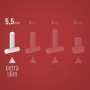Photo #2 de Filtres Gizeh Extra Slim 5.5 mm en sticks x 10