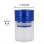 Photo #3 de Grinder Zorr en mtal et Pot en Verre