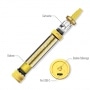 Photo #2 de Hookah Air Fumytech Sparkle Gold