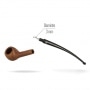 Photo #4 de Pipe de Cogolin Mini Cintre Tuyau Classique