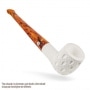 Photo #3 de Pipe Ecume de Mer Art et Volutes Ajour�e droite