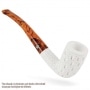 Photo #3 de Pipe Ecume de Mer Art et Volutes cintr�e Cappadoce