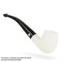 Photo #3 de Pipe Ecume de Mer Art et Volutes Courb�e Lisse Egg 102