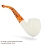 Photo #3 de Pipe Ecume de Mer Art et Volutes Courb�e Lisse Egg 188