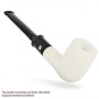 Photo #3 de Pipe Ecume de Mer Art et Volutes Droite Lisse Sifflet 71