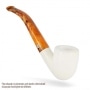 Photo #3 de Pipe Ecume de Mer Art et Volutes Lisse Courb�e