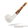 Photo #3 de Pipe Ecume de Mer Art et Volutes Lisse Droite 125