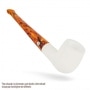 Photo #3 de Pipe Ecume de Mer Art et Volutes Lisse Droite 126