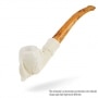 Photo #3 de Pipe Ecume de Mer Griffes de Dragon Cintr�e