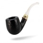 Photo #3 de Pipe Fait main Neerup Classic GR2 Sabl�e Courb�e Blanc