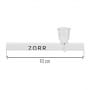 Photo #2 de Pipe sche en Verre Zorr 10 cm
