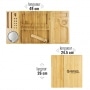 Photo #3 de Plateau  rouler G-Rollz Bamboo 3 Parties Deluxe