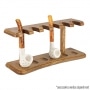 Photo #3 de Porte Pipe en bois Clair 6 pipes