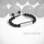 Photo #3 de Punch Bracelet Onyx Mat Ajustable