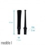 Photo #10 de Tuyau Pipe Acrylique Noir